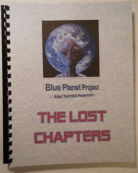 Blue Planet Project Book Lost Chapters By Gil Carlson Jefferson Souza