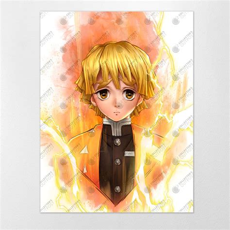 Zenitsu (Demon Slayer) Legacy Portrait Art Print – Collector's Outpost