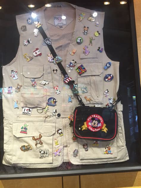 Disney Pin Vest Found At Downtown Disney Kissimee Buena Vista Disney