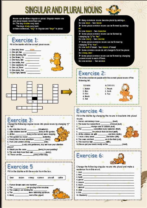 nouns exercises  printable nouns esl worksheets