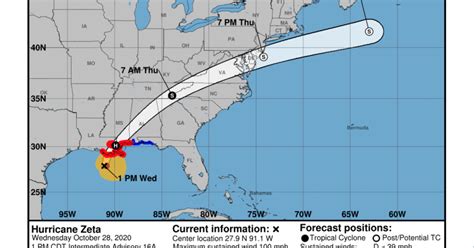 Storm Weary Gulf Coast Braces For Hurricane Zeta Louisiana
