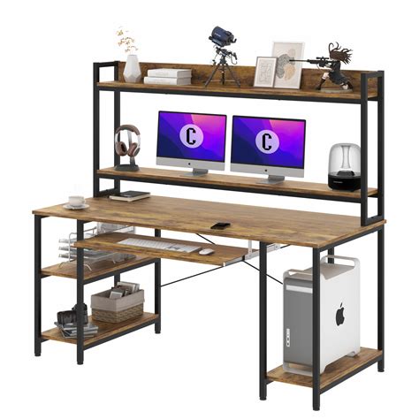Buy 55 Inch Computer Desk With Keyboard Tray Industrial Desk With