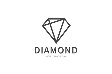 Diamond Logo Icon Design Branding And Logo Templates Creative Market