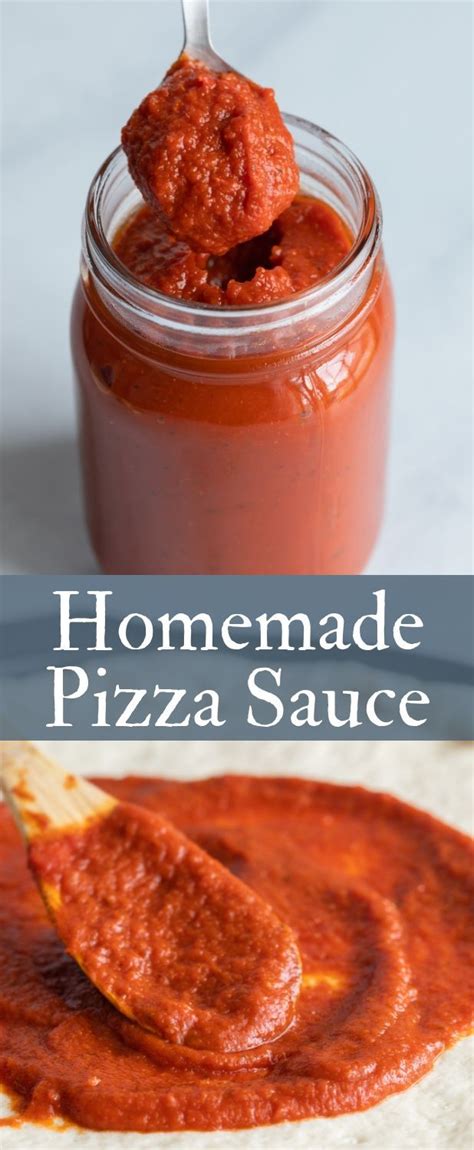 This Is Truly The Best Pizza Sauce Recipe Its Made With Mostly Fresh