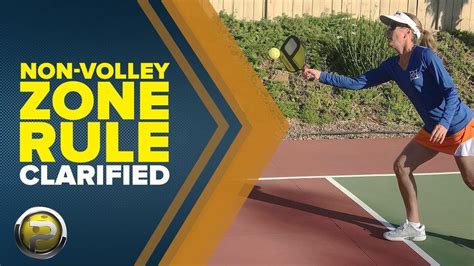 A pickleball court needs maintenance. The Most Complete Pickleball Non Volley Zone Rule Video ...