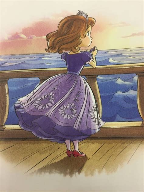Disney Princess Sofia Princess Sofia The First Princess Cruises Disney Fantasy Disney Art