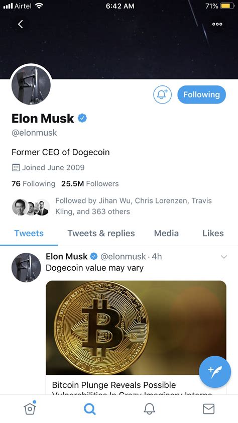 Daily best tweets from elon musk's official twitter account. Great April Fool by Elon Musk He just became CEO of Doge ...