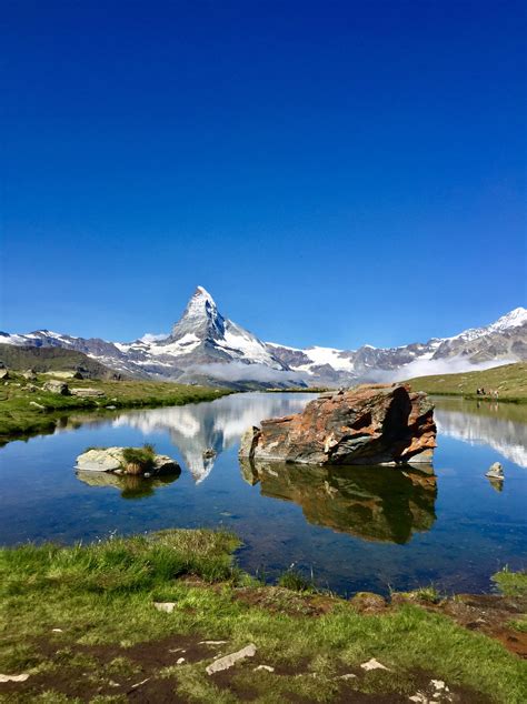 Matterhorn Switzerland Travel Switzerland Matterhorn Lake Reflection