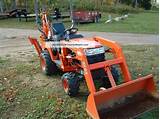 Photos of Kubota Tractor With Loader And Backhoe