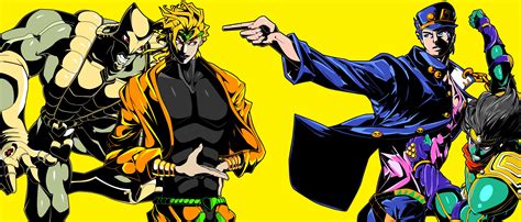 Maybe you would like to learn more about one of these? Jojo's Bizarre Adventure Fond d'écran HD | Arrière-Plan | 4000x1706 | ID:699144 - Wallpaper Abyss