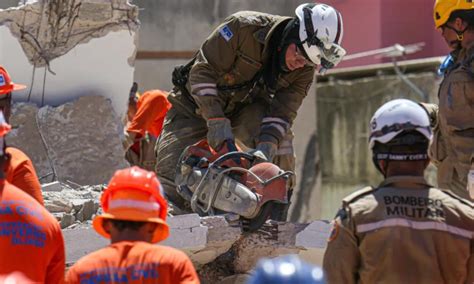 Un Edificio Residencial Se Desploma En Brasil Deja 3 Muertos Austin