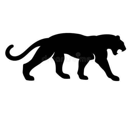 Black Panther Logo Stock Illustrations 4655 Black Panther Logo Stock
