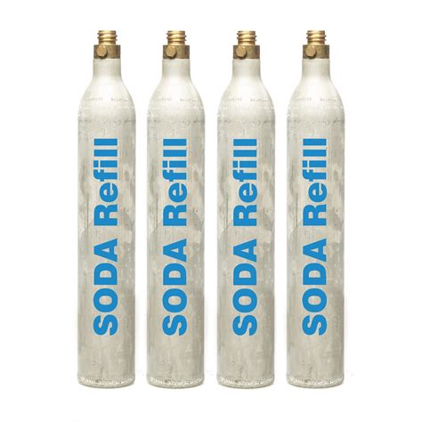 Co2 Refill 4 Cylinders Sodastream Aarke Sprudelux