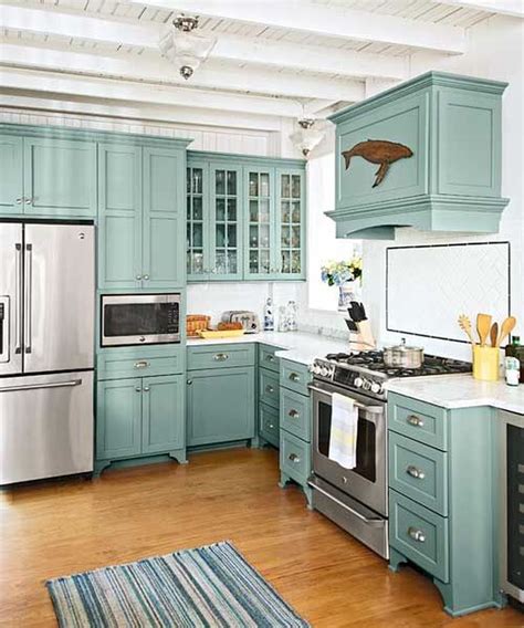 30 Totally Inspiring Beach Kitchen Decor Ideas With Images Teal