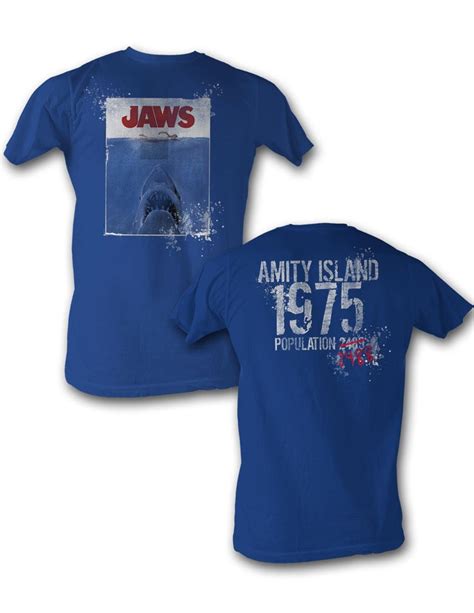 Jaws Amity Island T Shirt Jaws Tv Store Online