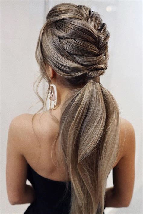 Ponytail Wedding Hairstyles 50 Best Looks And Expert Tips Prom