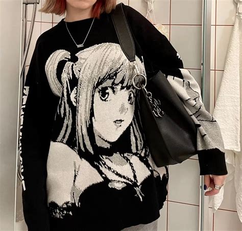 Anime Girl Sweatshirt Coldline Clothing