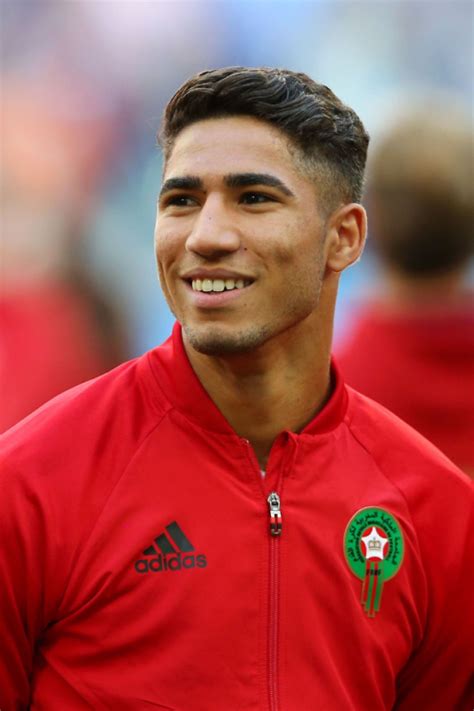 His current girlfriend or wife, his salary and his tattoos. Achraf Hakimi | Tumblr