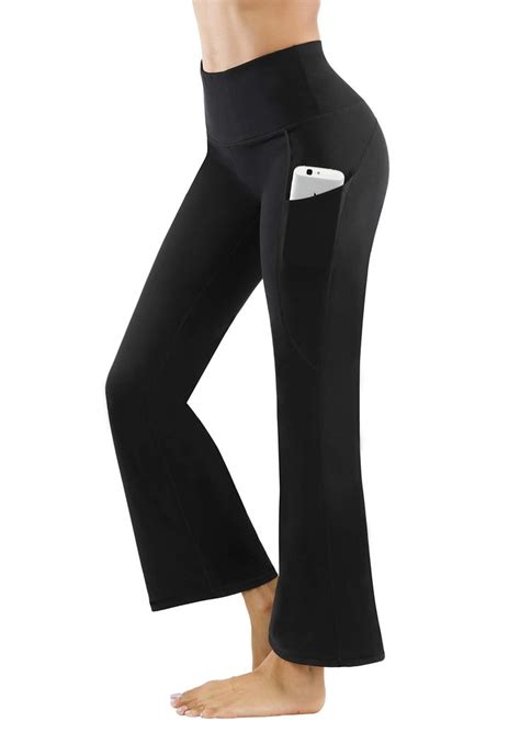 Fengbay Bootcut Yoga Pants Womens Bootleg Yoga Pants With Pockets Tummy Control 4 Way Stretch