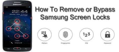How To Remove Or Bypass Samsung Screen Locks Pin Pattern Password