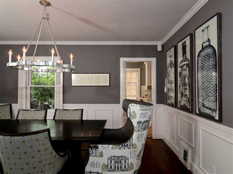 25+ Grey Dining Room Designs, Decorating Ideas | Design Trends
