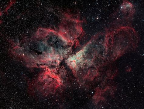 The Great Carina Nebula Ngc 3372 Rastrophotography