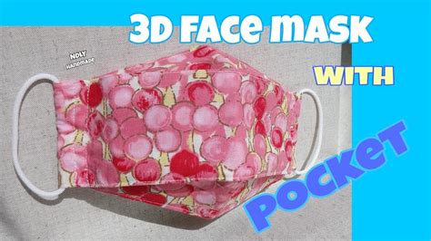 N95 face masks are generally considered some of the best. DIY 3D Face Mask with Filter Pocket for Teens/Women | M size | How to do it step by step. - YouTube