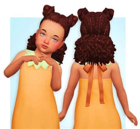 Pin By Lauren On Mm Sims 4 Cc Sims Hair Toddler Hair Sims 4 Sims 4