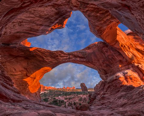 Arches National Park Double Arch Sunset Mishmoments Arches