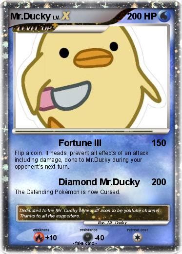 Pokémon Mr Ducky 2 2 Fortune Iii My Pokemon Card