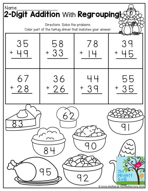 Adding 3 Digit Numbers With Regrouping Worksheets