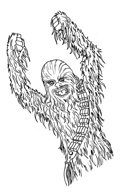 Chewbacca Coloring Coloring Pages
