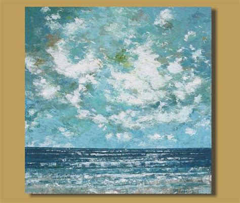 Abstract Painting Beach Painting Abstract By Sagemountainstudio Blue