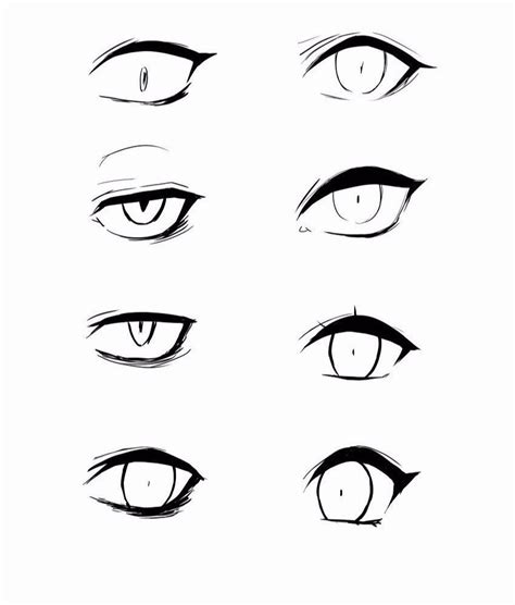 Male Anime Eyes Drawing Reference Nacionefimera