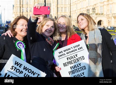 Westminster London Uk 6th Feb 2018 Labours Female Mps And Peers