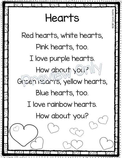 Children Valentine Day Poem For Parents