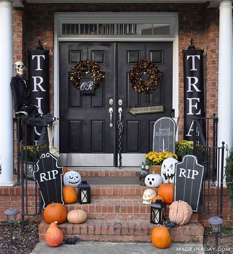 Halloween Porch Decorating Ideas Craving Some Creativity