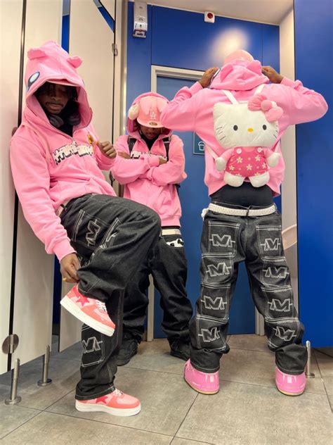 Ig Dxrk29 Hello Kitty Clothes Y2k Outfits Men Kitty Clothes