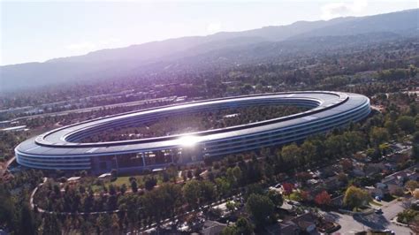 New Drone Update Proves Apples New Headquarters Are Coming Along Nicely