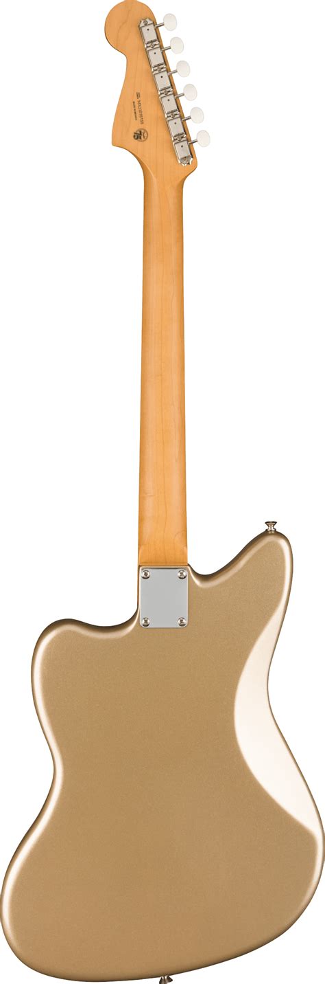 Fender Gold Foil Jazzmaster Electric Guitar In Shoreline Gold