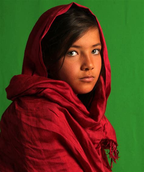 Afghan Girl On Behance