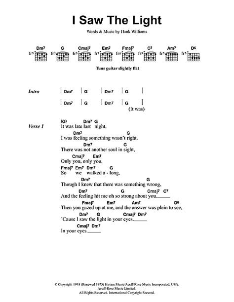Todd Rundgren I Saw The Light Sheet Music Chords And Lyrics Download Printable Pop Pdf Score