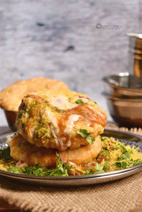 Dahi Matar Kachori Chaat Recipe Savory Bites Recipes A Food Blog