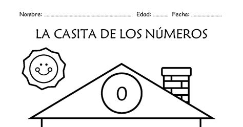 Recursos De Apoyo Educativo Casitas De Familias De Números Desde El 0 1ce