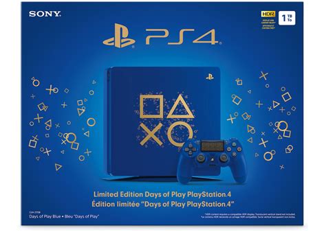Sony Ps4 Playstation 4 Days Of Play Limited Edition 3003131 Blue