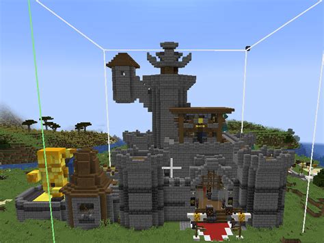 Noob Castle From My Chaotic City Minecraft Map