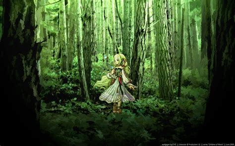 Ps4 Anime Forest Wallpapers Wallpaper Cave