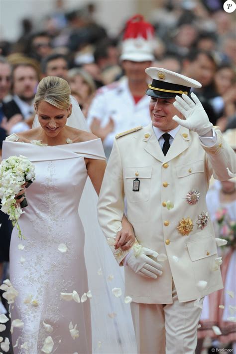 Mariage Du Prince Albert De Monaco Et Charlene Wittstock à Monaco Le 2