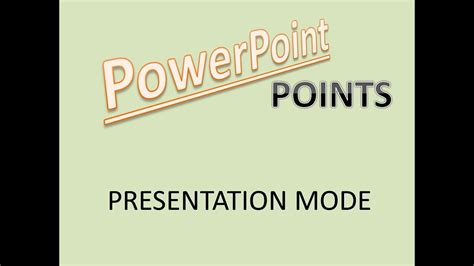 How To Put Powerpoint In Presentation Mode Quickly Youtube