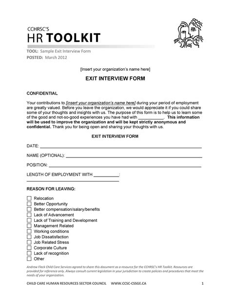 40 best exit interview templates and forms ᐅ templatelab